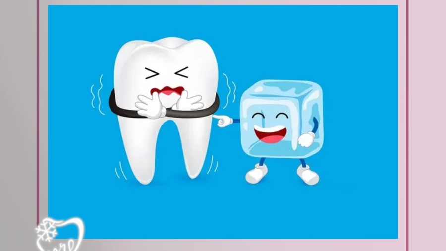 برای حفظ سلامت دهان و دندان یخ نجوید